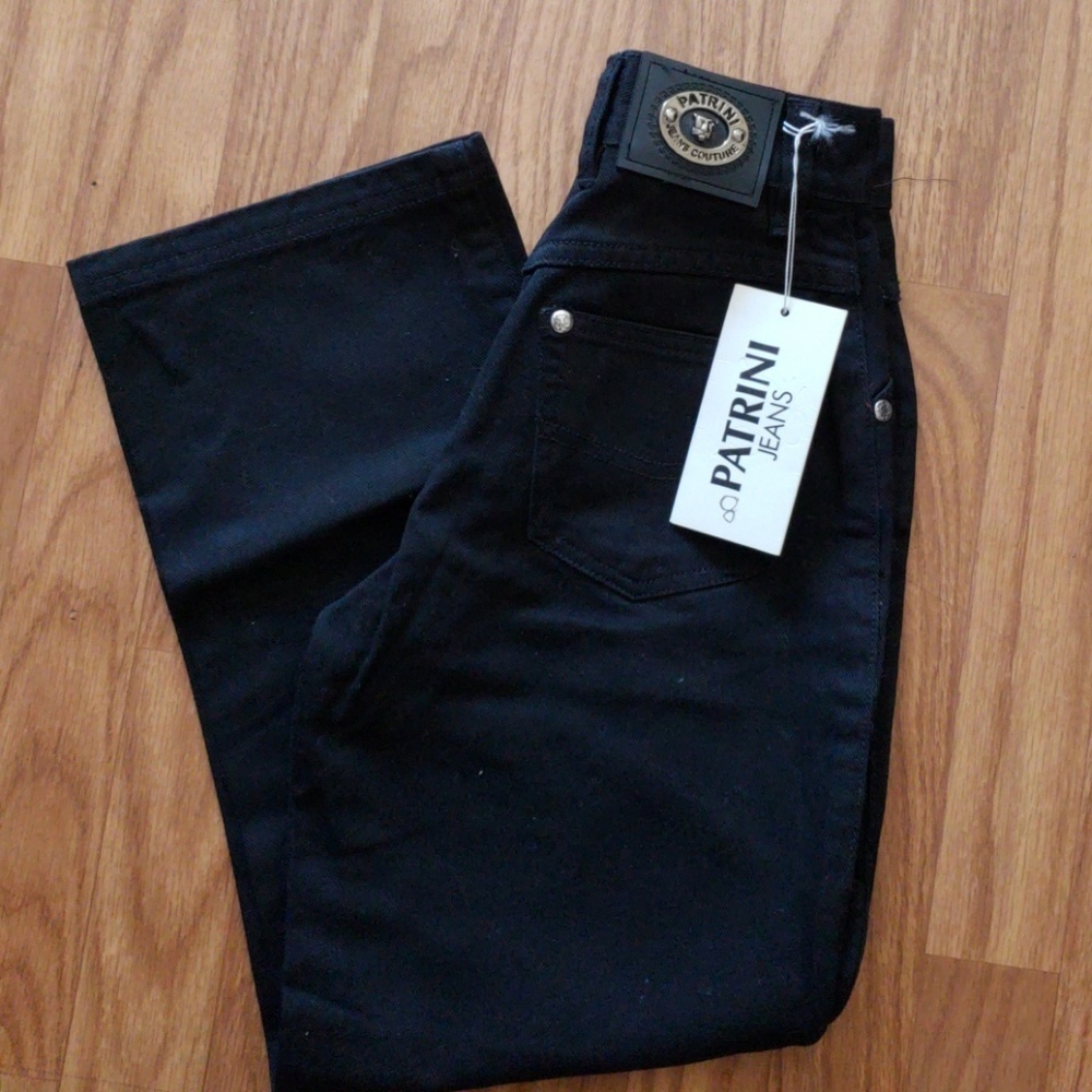New Black Jean's sz 8